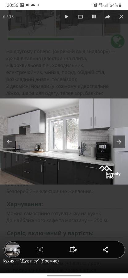 Villa Дух Лісу Yaremche Exterior foto